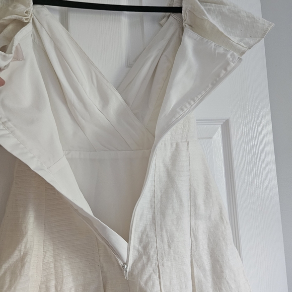 KEEPSAKE the Label Cream Flutter Sleeve Mini Dress - Picture 9 of 9